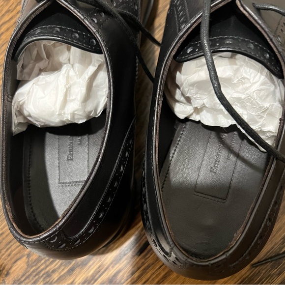 Men’s Zegna black leather dress shoe - Picture 8 of 11